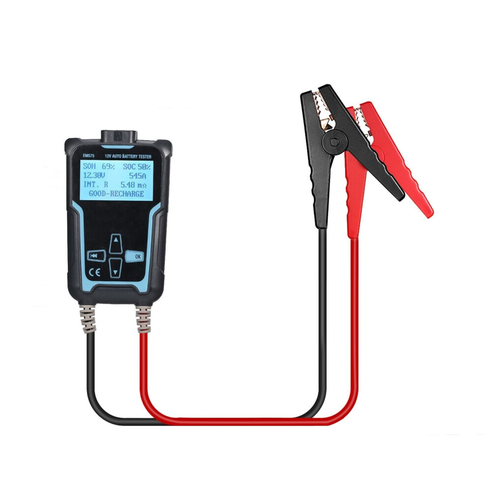 12V-24V Car Battery Tester Analyzer 100-2200 Cca Automotive Load Digital Bad Cell 3654657572884