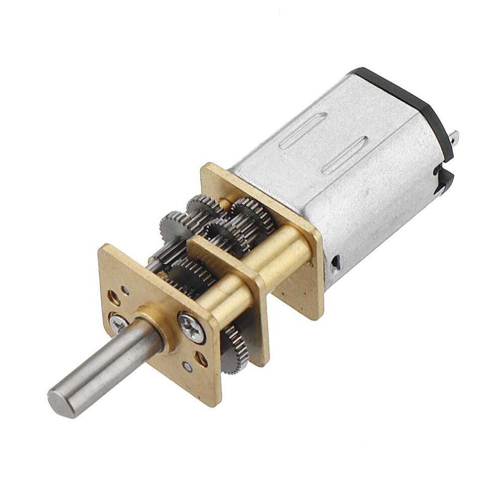 (6V) 6/12V 8/15rpm Gear Motor Permanent Magnet DC Gear Reduction Motor