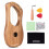 7-String Lyre Harp Ancient Style Lyres Terminalia Wood String Instrument 7