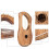 7-String Lyre Harp Ancient Style Lyres Terminalia Wood String Instrument 10
