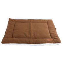 (Coffee, S) Pet Cat Puppy Dog Warm Kennel Mat Washable Pet Cushion Mat