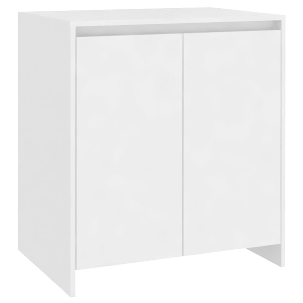 (white) vidaXL Sideboard Engineered Wood Bedroom Furniture Side Cabinet Multi Colours