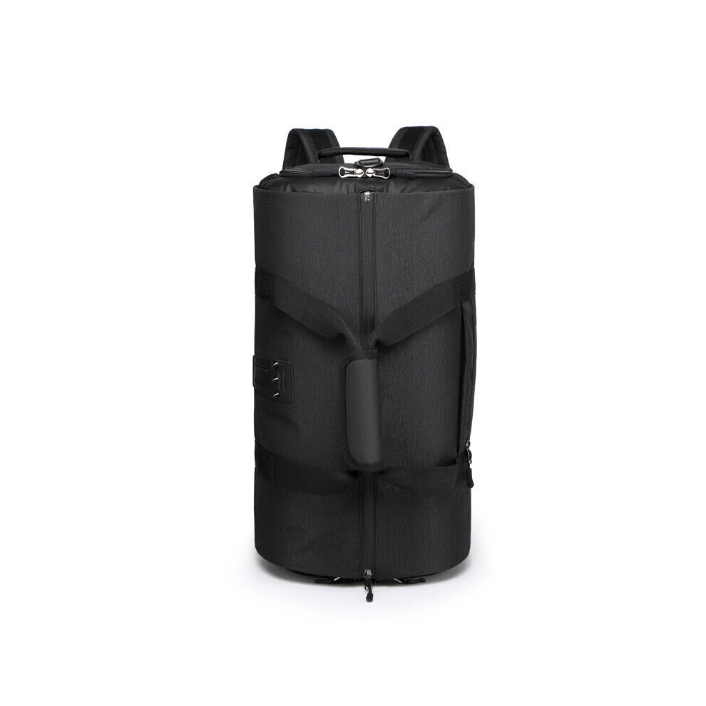 (Black) Travel Luggage Bag Duffle Bag Suit Storage Bag With Shoes Bag