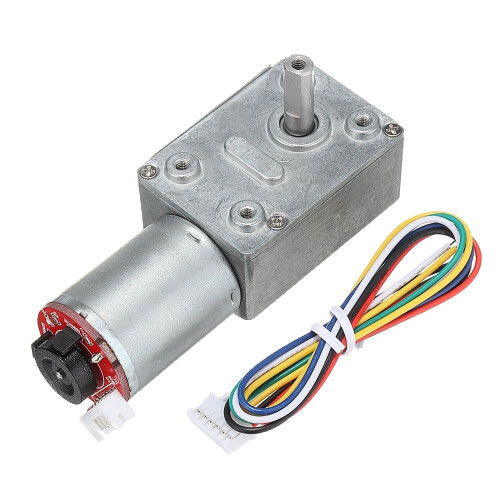(60RPM) Reduction Gear Encoder Motor Permanent Magnet DC Hall Coding Motor with Code 1