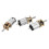 (B) DC 12V Double Shaft Gear Motor Reducer Reduction Motor 6