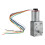 (60RPM) Reduction Gear Encoder Motor Permanent Magnet DC Hall Coding Motor with Code 4