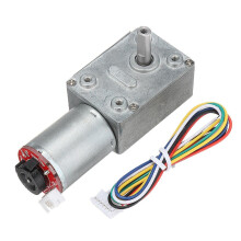 (60RPM) Reduction Gear Encoder Motor Permanent Magnet DC Hall Coding Motor with Code