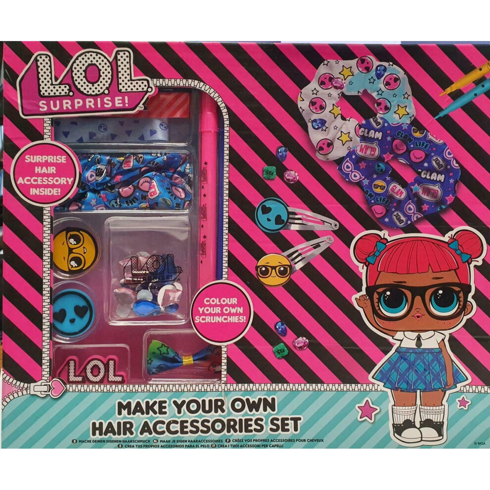 LOL Surprise! Make Your Own Hair Accessories Set Toy Crafts Hair Girl Headband