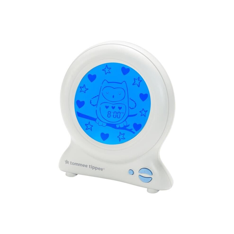 TOMMEE TIPPEE Groclock Educational Alarm Clock, Alarm Clock and Nightlight for Young Children, USB Powered