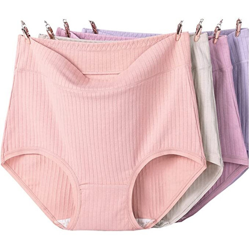 2XL) Women's Underwear Ladies Soft Full Briefs Panties 5 Pack on OnBuy