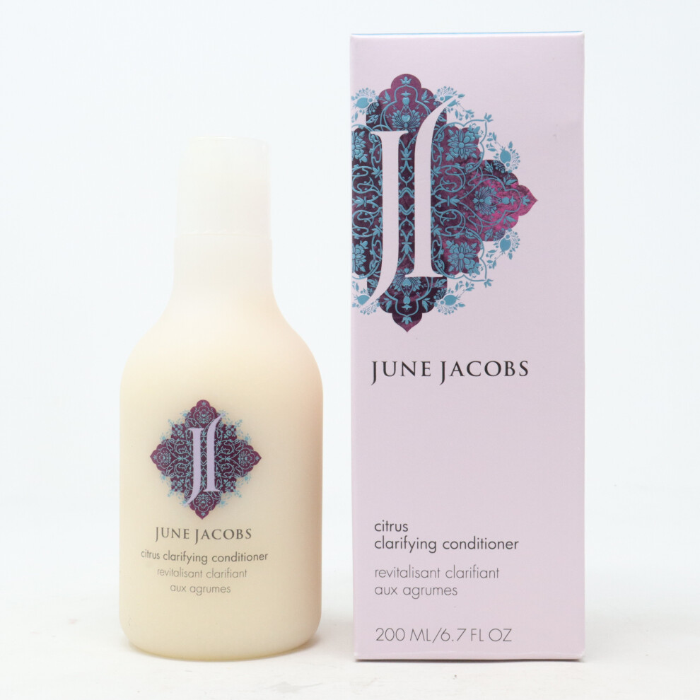 June Jacobs Citrus Clarifying Conditioner 6.7Oz/200Ml New With Box