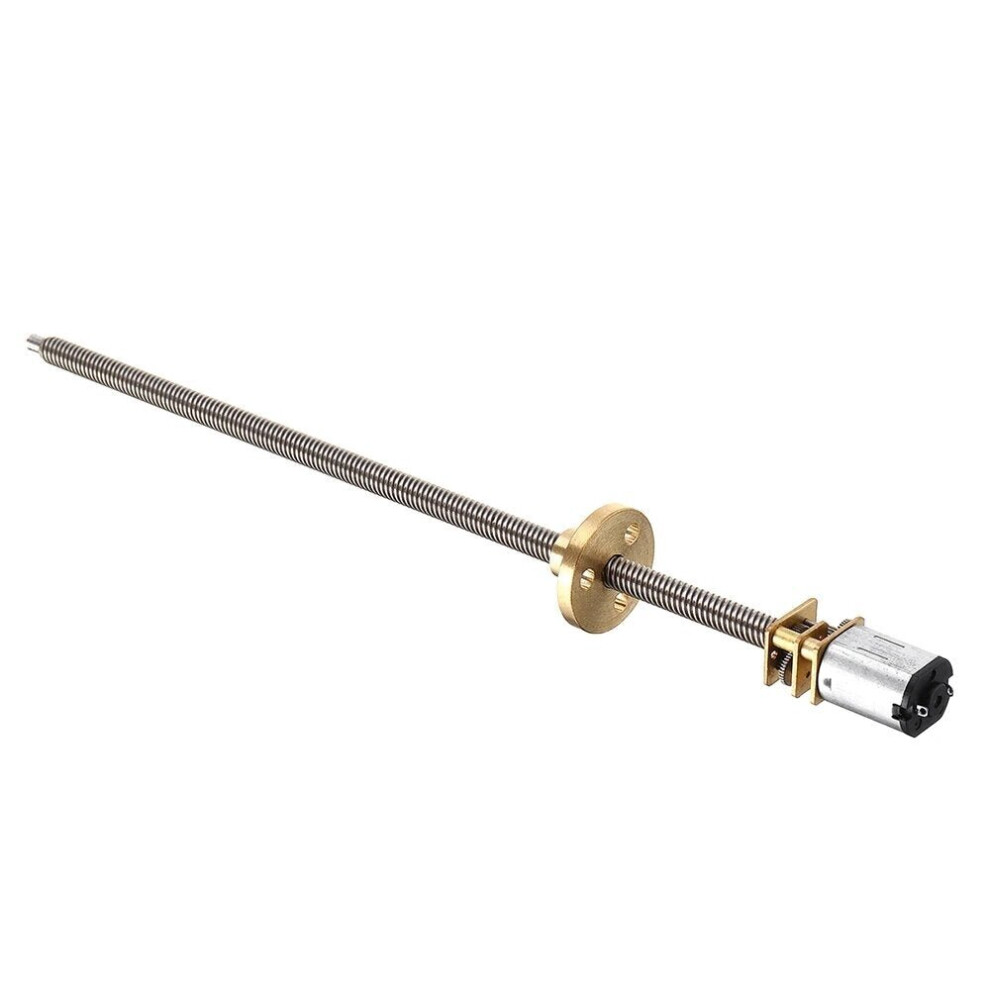 (150RPM) DC 6V 30/60/100/150RPM Deceleration Gear Motor with T5x150MM T-type Quick Thread Output Shaft-image-OPC-P9ND2GV-NEW