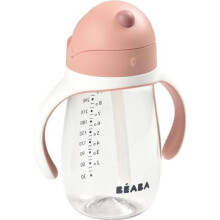 BEABA Straw cup 300 ml - old pink