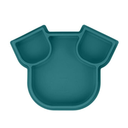 Babymoov Babymoov Divided silicone plate ISY PLATE Blue dog