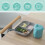 BEABA BEABA, Set di apprendimento in silicone + tazza - blu 3