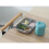BEABA BEABA, Set di apprendimento in silicone + tazza - blu 4
