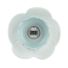 Termometro da bagno Lotus - BÉABA - Verde Blu - Multifunzione - Forma ludica - Misurazione della temperatura rapida
