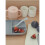 BEABA BEABA, Silicone learning set + cup - pink 4