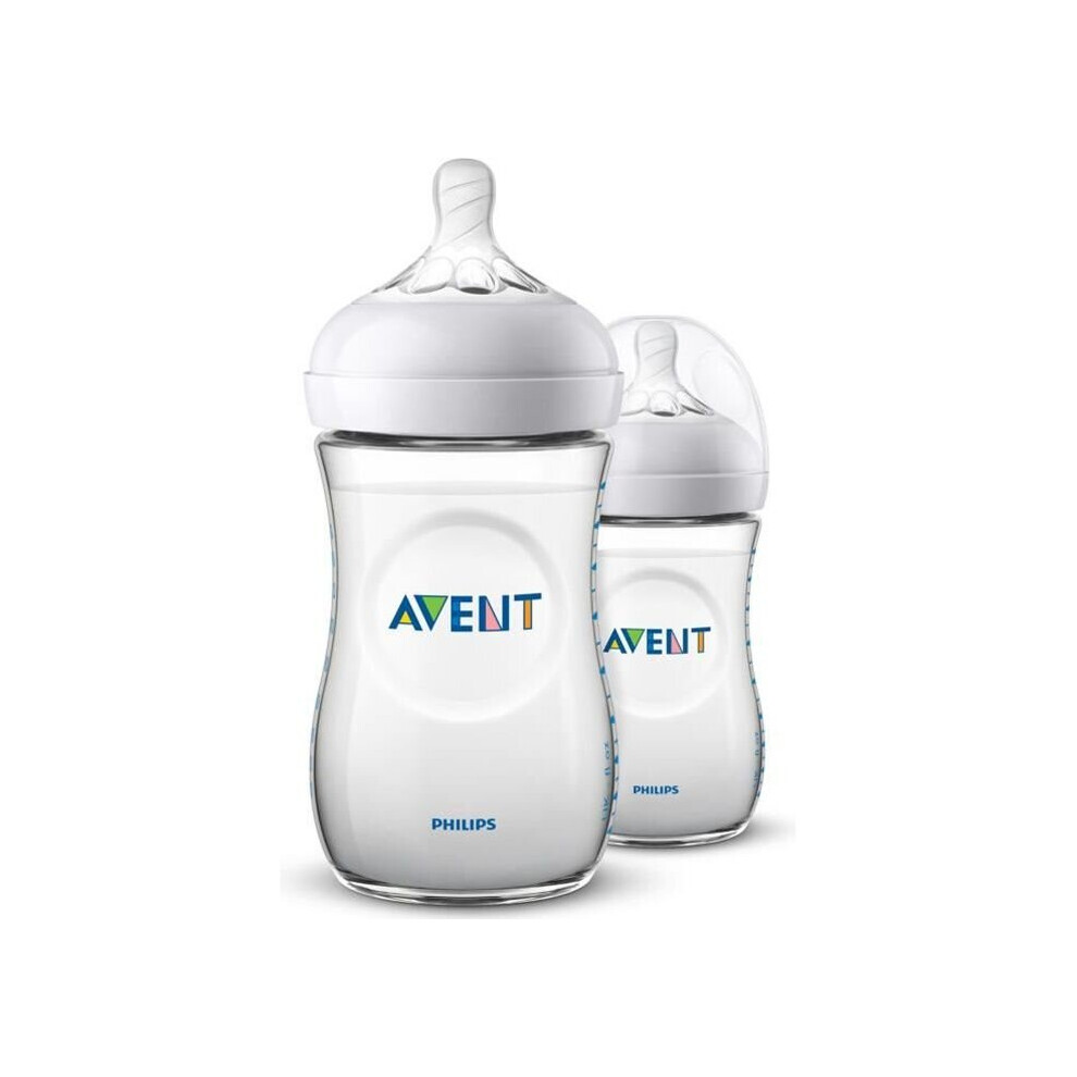 PHILIPS AVENT Set of 2 bottles Natural 2.0 - 260 ml