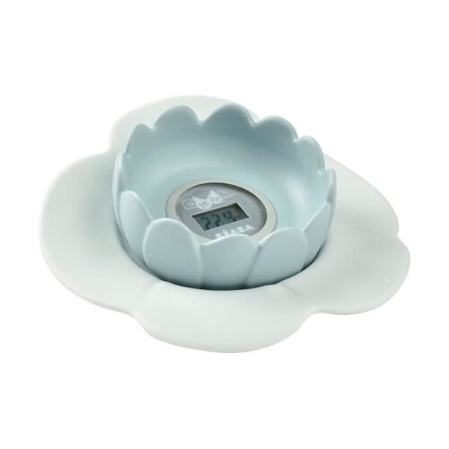 BEABA BÉABA Lotus bath thermometer, Green Blue 1