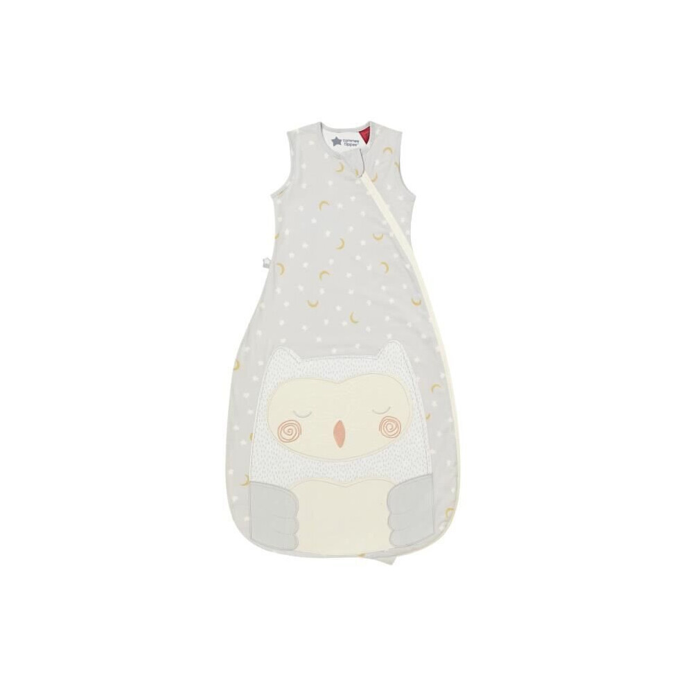 Tommee Tippee - Swaddling Sleeping Bag - Grobag Original - Soft Cotton Rich Fabric - 1.0 TOG - 6-18mths - Ollie the Owl