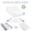 BEABA BEABA Cover SOFALANGE - White 6