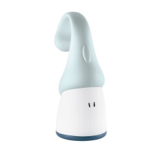 BEABA Lupetta e torcia 2 in 1, portatile, ricaricabile USB, lunga autonomia 90h, Blu perla