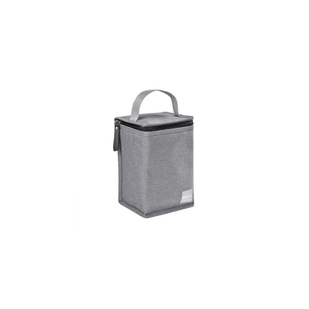 BEABA, Heather gray insulated lunch bag