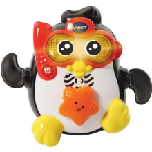 Interaktives Badspielzeug VTECH BABY - Gédéon, Schwimmchampion - Schwimmender Pinguin für Babys ab 1 Jahr