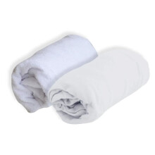 Conjunto de colchão e lençol branco 60x120 cm - Domiva - Poliuretano - Impermeável e Respirável