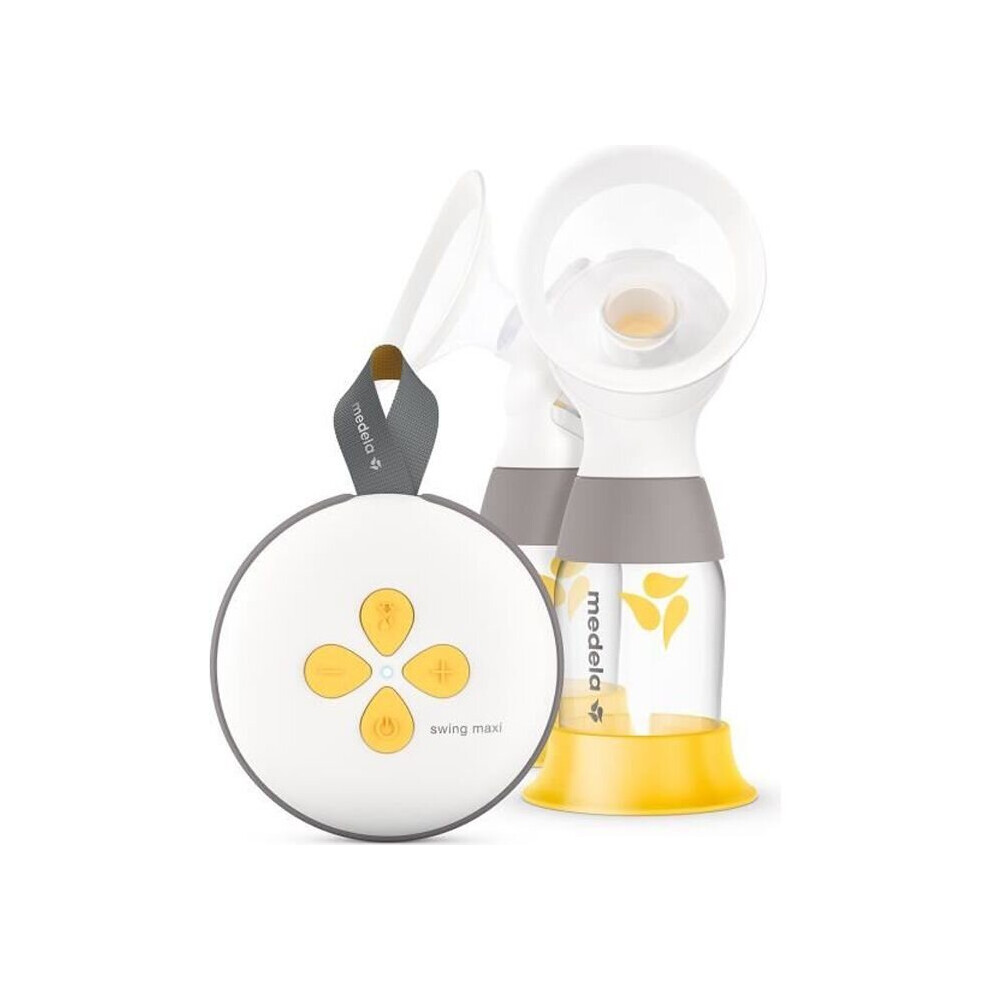 MEDELA Swing Maxi Redesign breast pump + 2 sizes of breast shields