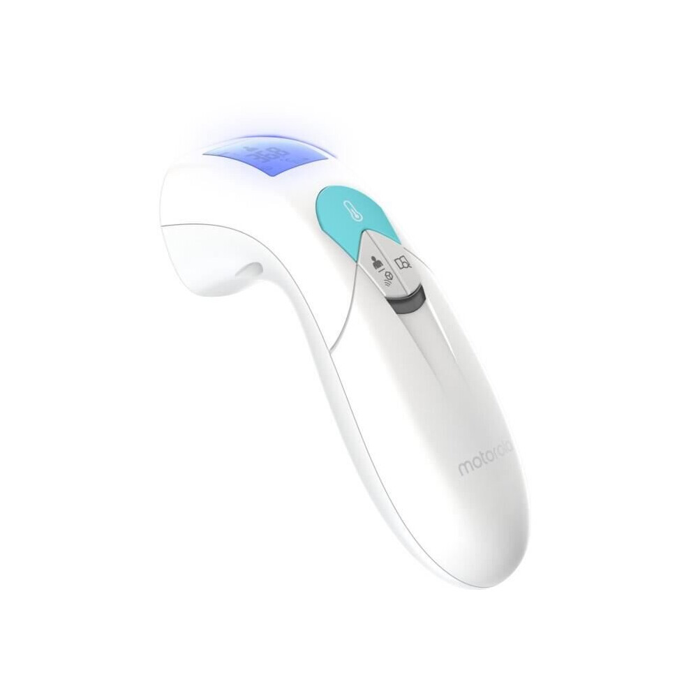 MOTOROLA BABY Ultra precise infrared contactless Mbp66 thermometer for body, food (milk), liquids (bath), 30 temp memory
