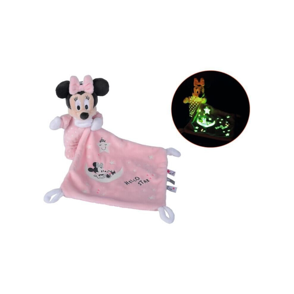 Disney - Minnie Light Up Starry Night Soft Toy