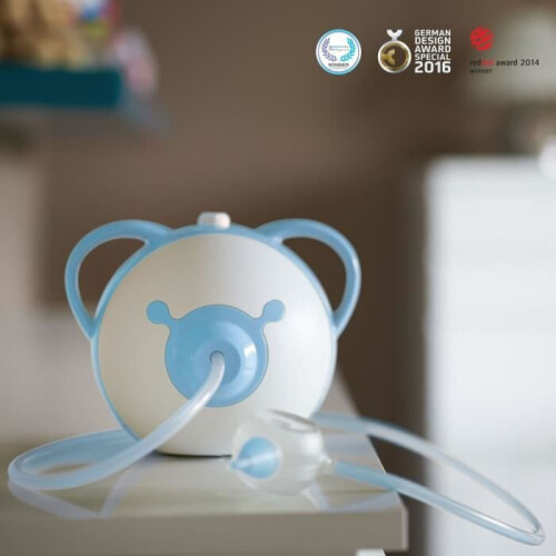 NOSIBOO Pro Mouche bebé elétrico - Azul 1