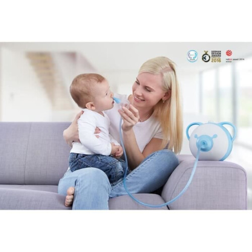 NOSIBOO Pro Mouche bebé elétrico - Azul 2