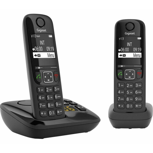 Gigaset AS690A Cordless Phone Twin Handsets With Answering Machine 2