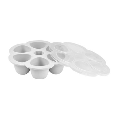 BEABA Premium Silikon-Multiportion - BEABA - 6x90 ml - grau 1