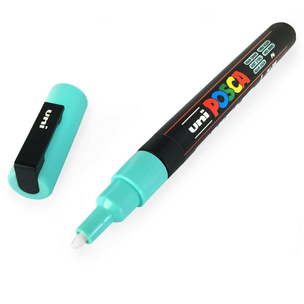 POSCA PC-3m By Uni-Ball - Aqua Green