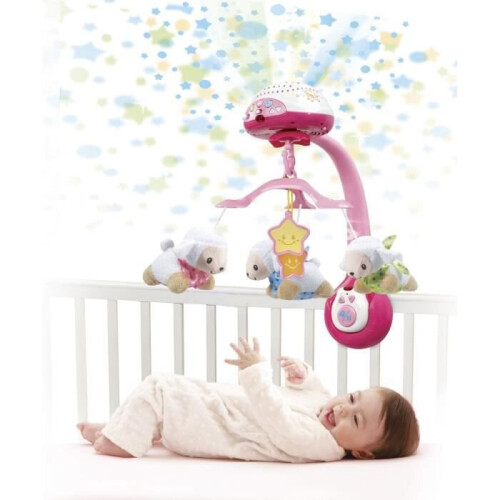 VTech VTECH - Vtech Baby - Mobile Lumi Mobile Schafe Rosa 1