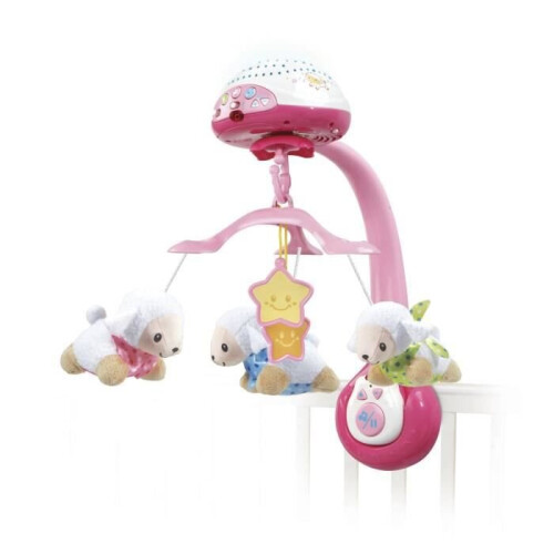 VTech VTECH - Vtech Baby - Mobile Lumi Mobile Schafe Rosa