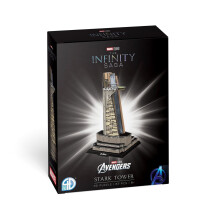 Marvel Studios: Stark Tower 3D Puzzle - Board Game