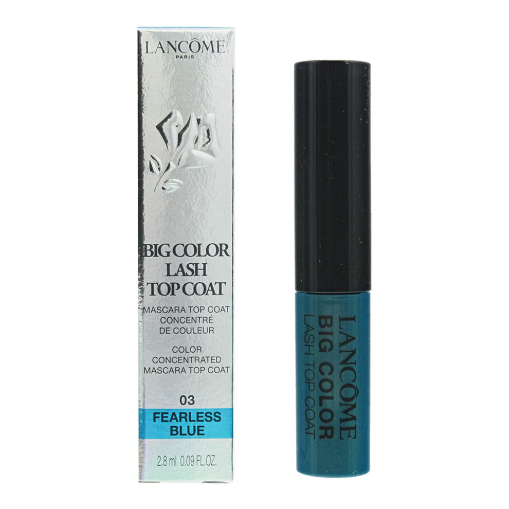 Lancome Big Color Lash Topcoat Concentrated Mascara 2.8ml #03 Fearless Blue