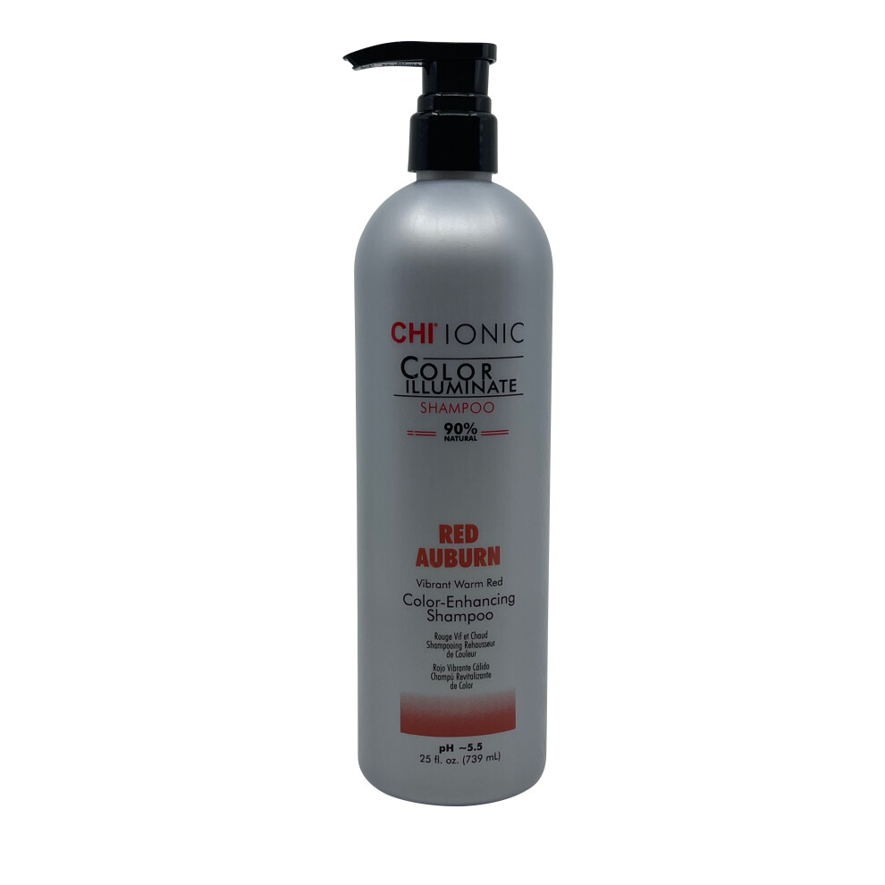 Photos - Hair Product CHI Ionic Color Enhancing Shampoo PH 5.5 Red Auburn 25 OZ 