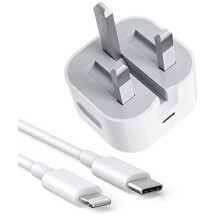 iPhone USB C Fast Charger, [Apple MFi Certified] 20W PD Type C Power Block Wall Charger Plug Adapter with USB-C to Lightning Cable