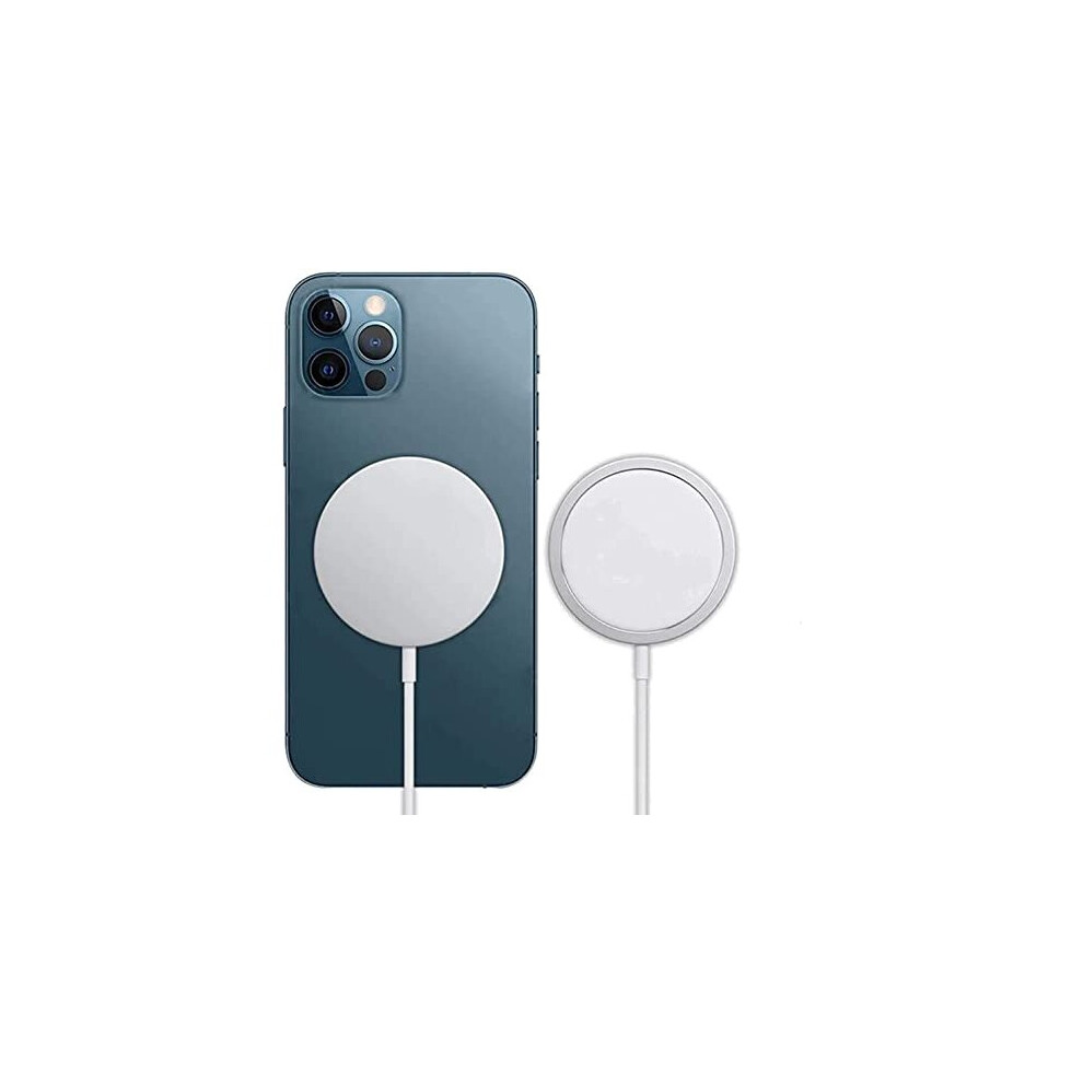 Magnetic Wireless Charger Compatible For Magsafe Charger Fast Charging With 3.3Ft Usb Type-C To Usb-C Charging Cable Compatible For Iphone 12/12 767099986614