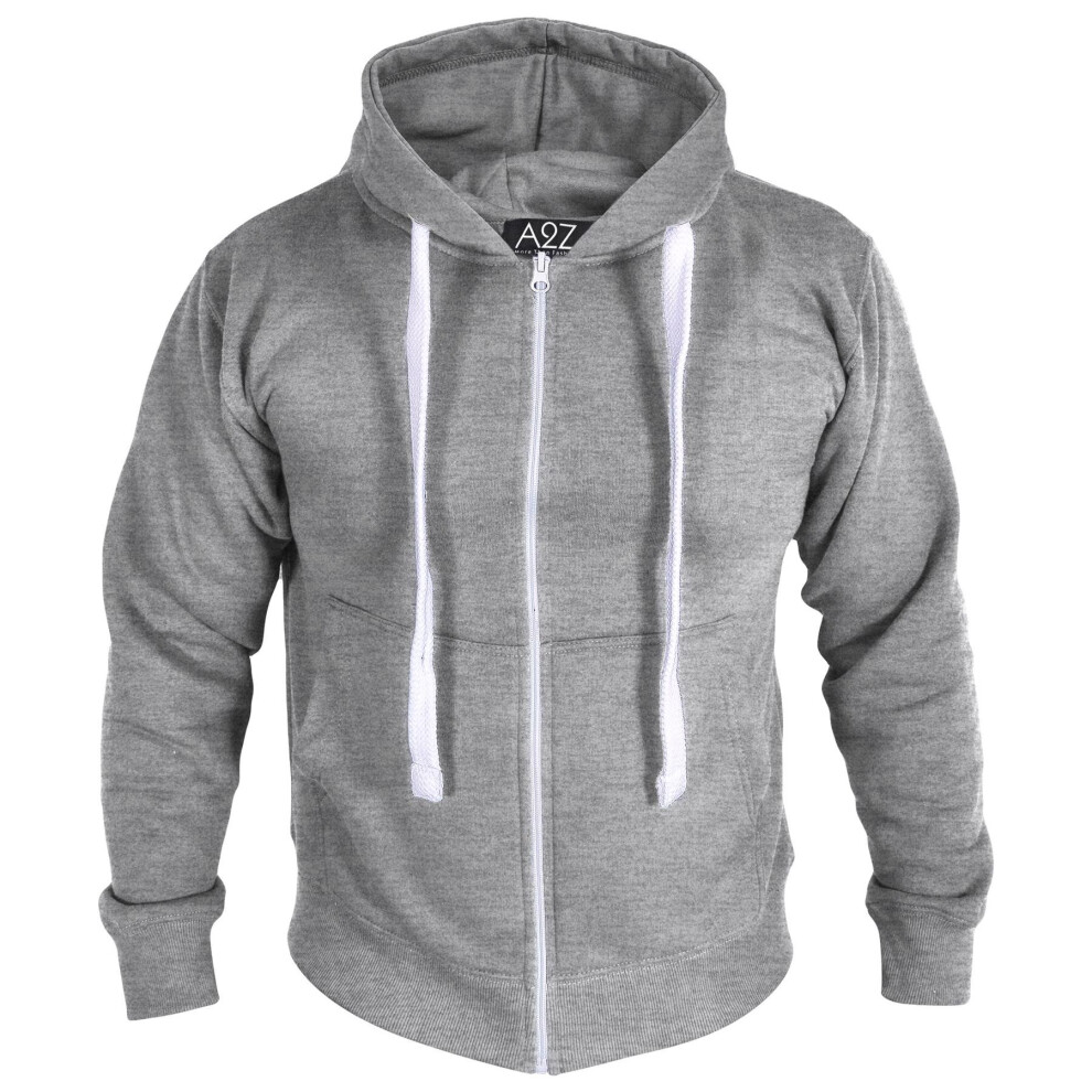 (3Xl, Grey) Mens High Visibilty Pullover Safety Zipper S-4Xl 5059151238409
