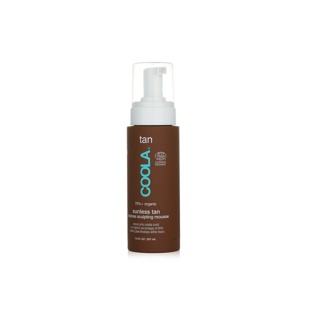 Coola Organic Sunless Tan Express Sculpting Mousse - 207Ml/7Oz