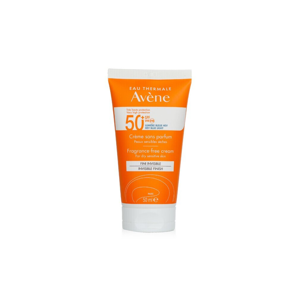 Very High Protection Fragrance-free Cream Spf50+ - For Dry Sensitive Skin - 50ml/1.7oz