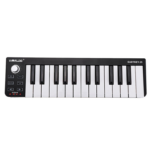 Portable Electronic MIDI Keyboard Mini 25 Key USB MIDI Controller 2