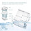 (DiaMond) Plastic Cosmetic Storage Box, Rotating Organizer 7